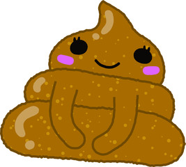 ミスうんこちゃん　笑う