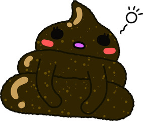 ミスうんこちゃん　濃い色　なるほど