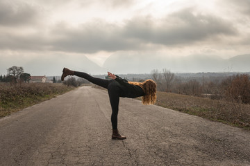 Yoga in Rural Greece