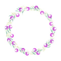 flourished border for invitation, wedding and congratulation cards