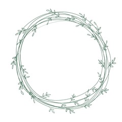 flourished border for invitation, wedding and congratulation cards