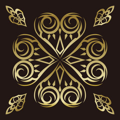 トライバルデザイン。ステッカー。タトゥー。