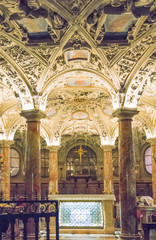 The interior of the Duomo Cathedral