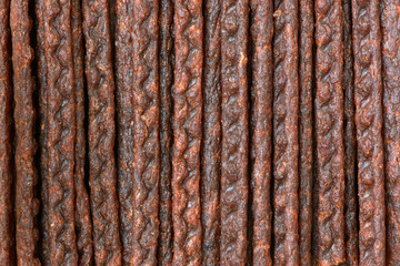Snack to beer, sticks of fish meat. Macro detail background