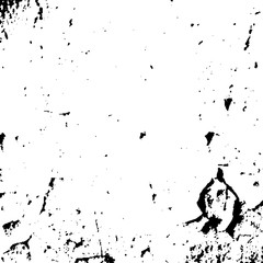 Fototapeta premium Grunge black textures on white background. Template for business