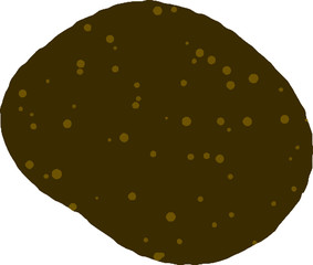 リアルなころころうんち　濃い色