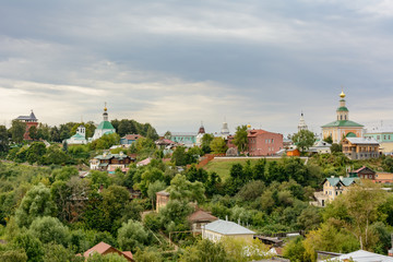 Panoramic view of Vladimir city, Russia