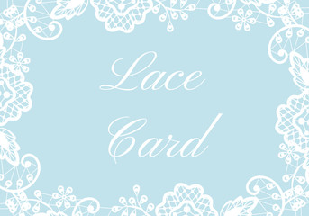 lace border card