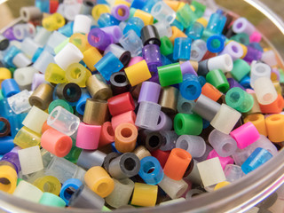 Colored beads