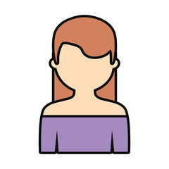 avatar woman icon image
