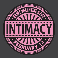Intimacy - Valentine's Day Poster