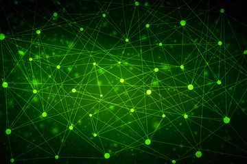 2d illustration technology background