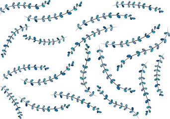 Plant with leaf background