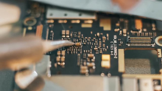 brocken electronics repair COLORED
