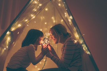 In a tent © Impact Photography