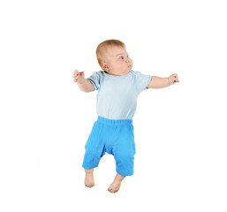 Cute little baby isolated