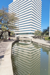 Mandalay Canal Walk in Las Colinas, Irving, Texas © trongnguyen