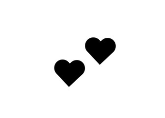 Simple love icon