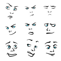 Nine Impressive Emoticon icons