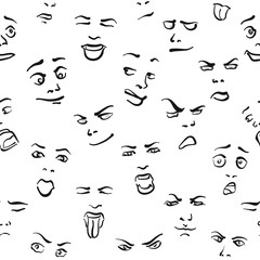 Seamless Set of Faces