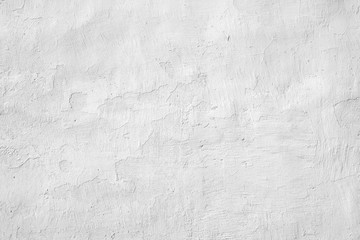 White wall of the house
