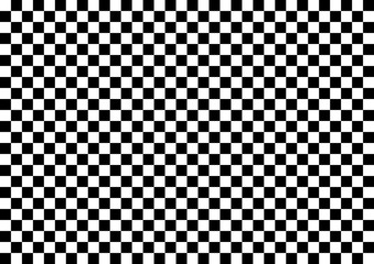 Checkered monochrome background. Black and white squares. Vector illustration