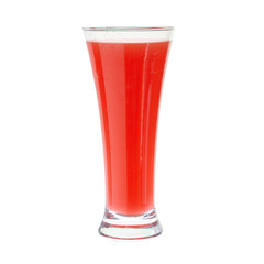 Tomato juice. Red. Correct and healthy nutrition. Isolated on white background. 