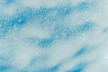 Obraz premium Blue clouds in water