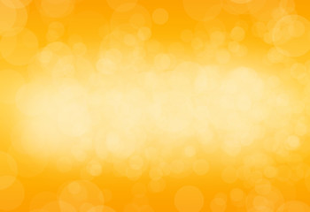 Abstract blurred ochre yellow tone lights background