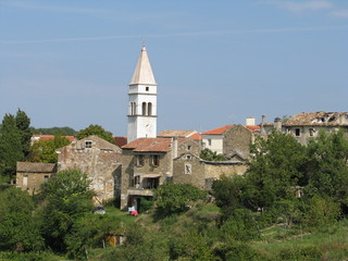 Fototapeta na wymiar Momjan - Istria - Croatia