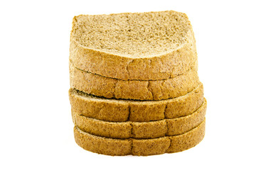 Frisch Gebackene Toastbrot Scheiben