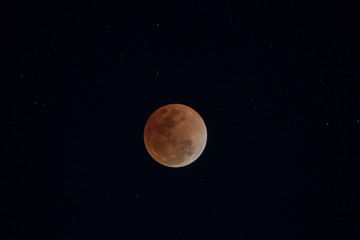 Total lunar eclipse.