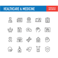 Healthcare Medicine Line Icon