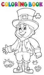 Coloring book leprechaun 2