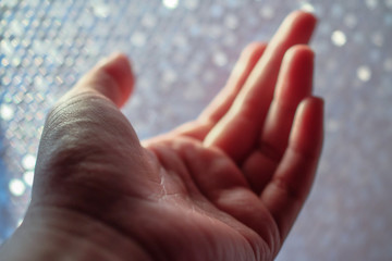 Bokeh colorful for background or backdrop.