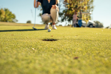 Lining up the perfect shot