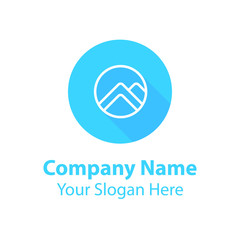 Obraz premium Abstract graphic icon, logo design template, symbol for company