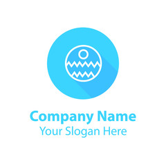 Abstract graphic icon, logo design template, symbol for company