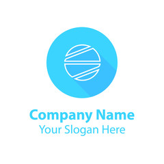 Abstract graphic icon, logo design template, symbol for company