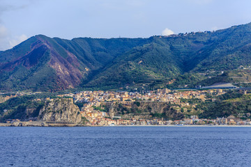 Italian Coast Near Strait of Messina