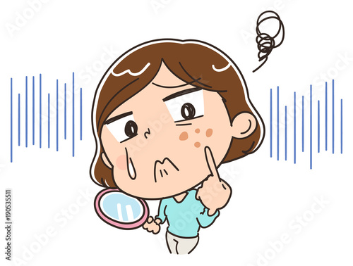 アニメ画像について 50 そばかす イラスト