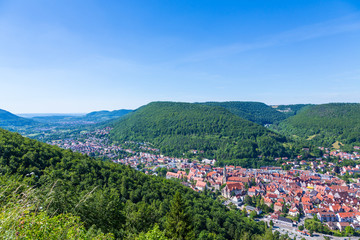 Obraz premium Bad Urach und die Schwäbische Alb