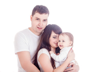 Mom and baby having fun