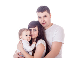 Mom and baby having fun