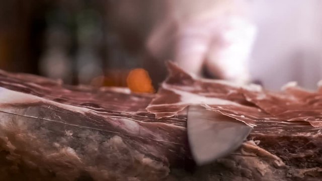 make Iberian ham pata negra from Spain