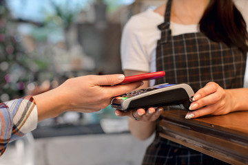 Payment system in cafe