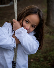 Close-up of a girl
