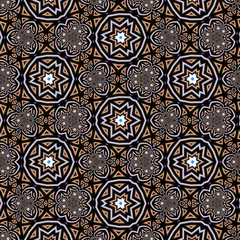 Abstract fractal geometric background computer-generated image