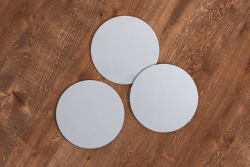 Blank coasters © dimamoroz
