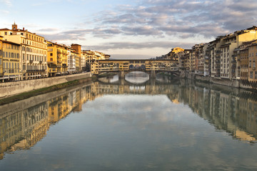 Obraz premium Il Ponte Vecchio a Firenze